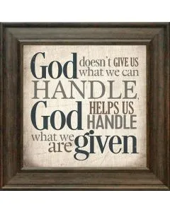 God Helps Us Picture, $33.00
