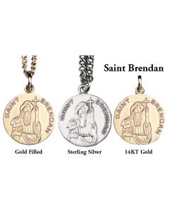 Brendan Patron Saint Medal