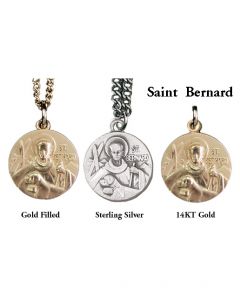 Bernard Patron Saint Medal