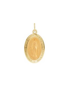 14KT Gold Miraculous Medal