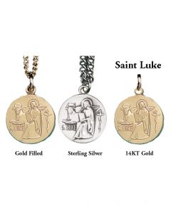 Luke Patron Saint Medal