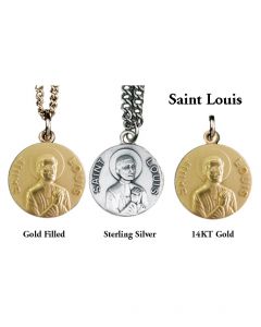 Louis Patron Saint Medal