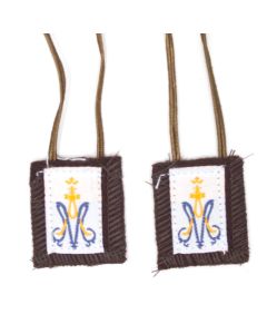 Small M Brown Scapulars
