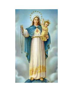 Rosary Novena Prayer Holy Card