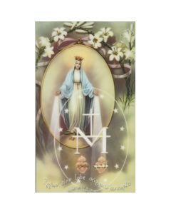 Act of Consecration Holy Card