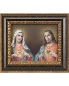 Sacred Hearts of Jesus & Mary Picture
