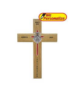 Personalized Wooden Cross for Confirmation