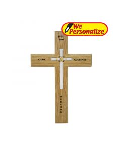 Wedding/Anniversary Personalized Wood Cross