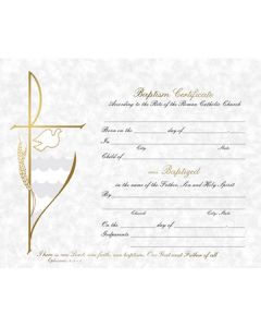 Sacrament Certificate - Box/50