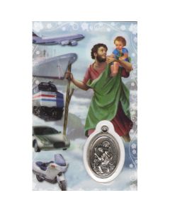 Christopher Devotional Holy Card