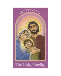 Children's Holy Family Holy Card