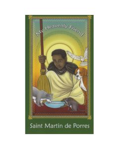 Children's St Martin De Porres Holy Card