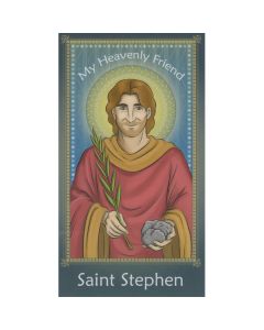 Children's St Stephen Holy Card