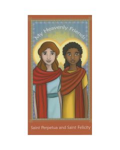 Children's Sts Perpetua and Felicity Holy Card