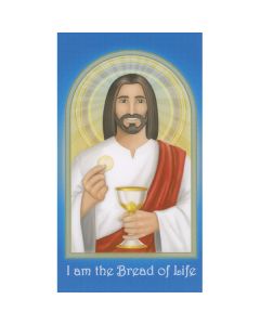 Children's Bread of Life Holy Card
