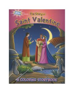Story of St Valentine Colorbook