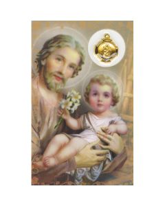 Joseph Devotional Holy Card