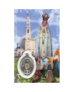 OL of Fatima Devotional Holy Card