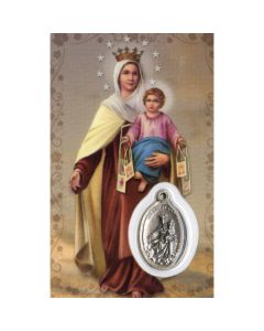 OL Mt Carmel Devotional Holy Card