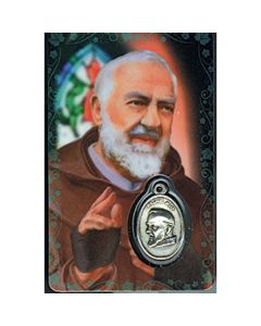 Padre Pio Devotional Holy Card