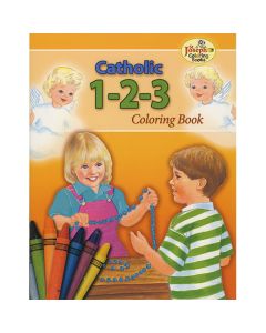 Catholic 1 2 3 Color Book
