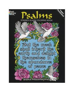 Psalms Stained Glass Color Book