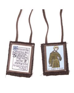 Francis of Assisi Brown Scapular