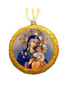 Mary Eternal Bloom Christmas Ornament