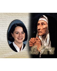 St Monica Pick Your Saint Confirmation Frame