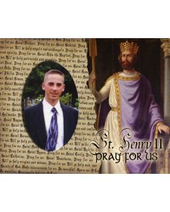 St Henry II Pick Your Saint Confirmation Frame