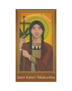 Childrens Saint Kateri Tekakwitha Holy Card