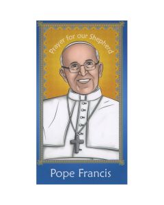 Childrens Pope Francis Holy Card