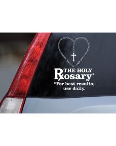 Holy Rosary Decal