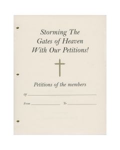 Petition-Intercession Refill Packet
