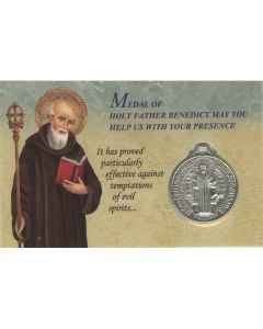 St Benedict Protection Card