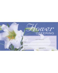 Easter Flower Offering Envelope - Pkg of 100