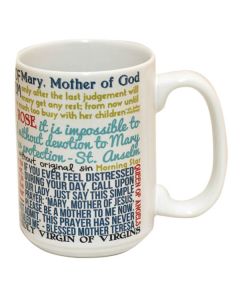 Mary Mother of God Quotes Mug