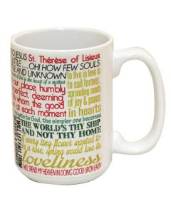 St Therese of Lisieux Quotes Mug