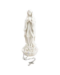 Praying Madonna Rosary Holder