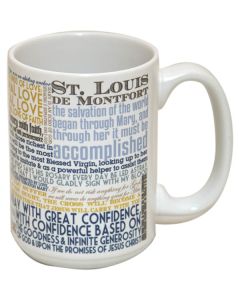 St Louis de Montfort Quotes Mug