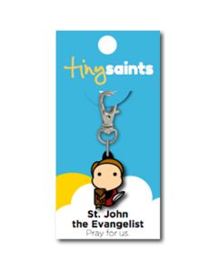 St John the Evangelist Tiny Saint Charm