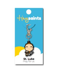 St Luke Tiny Saint Charm