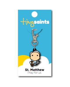 St Matthew Tiny Saint Charm