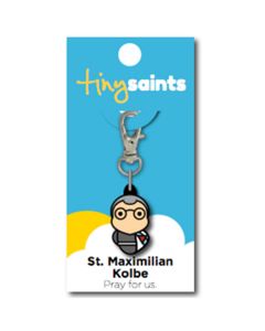 St Maximilian Kolbe Tiny Saint Charm
