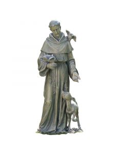 St Francis with Animals Outdoor Statue