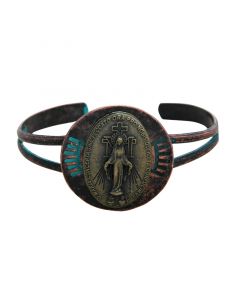 Bronze Miraculous Cuff Bracelet