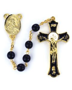 Black Holy Mass Rosary