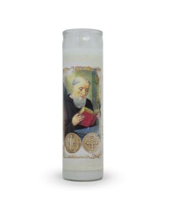 St Benedict Saint Offering Candle
