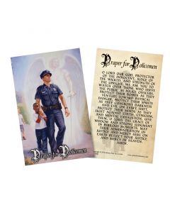Prayer for Policemen Holy Card