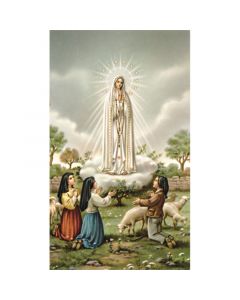 Fatima Novena Prayer Holy Card
